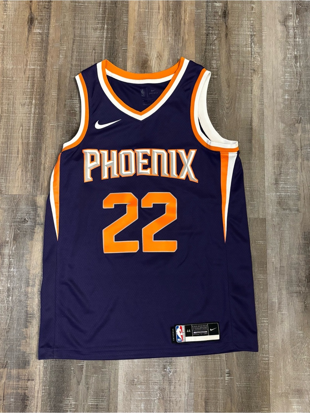 Nike Deandre Ayton Phoenix Suns #22 NBA Icon Swingman Jersey Men’s 44 Medium